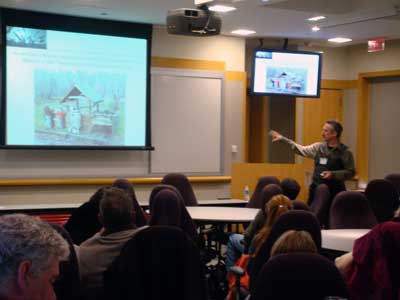 Joseph Jenkins speaking at the CASA conference. Joseph Jenkins speaking at the CASA conference.